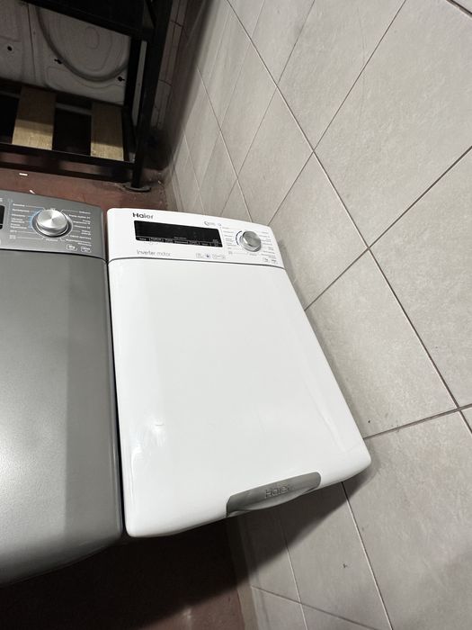 Pralka od gory ladowana Haier. Powystawowa+ pranie parowe. Transport