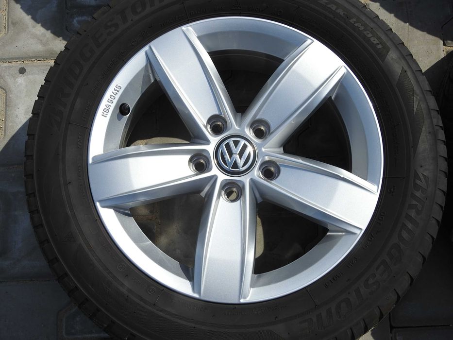 4x Alufelgi VW 16'' 5x112 6J ET43 2GA 2019rok Super Stan
