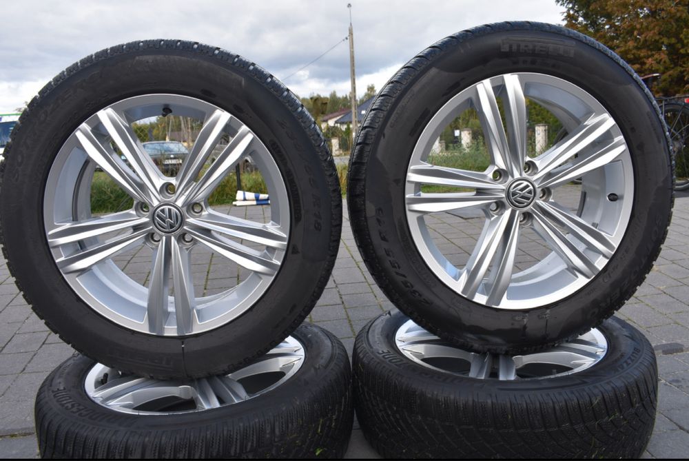 Komplet oryginalnych felg VW Tiguan R-Line 18