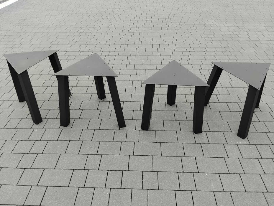 nogi metalowe pod stolik kawowy