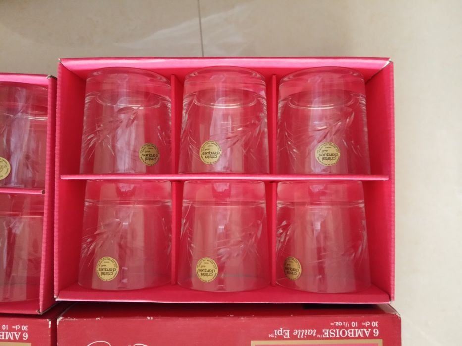 NOVO-Copos Cristal D'arques