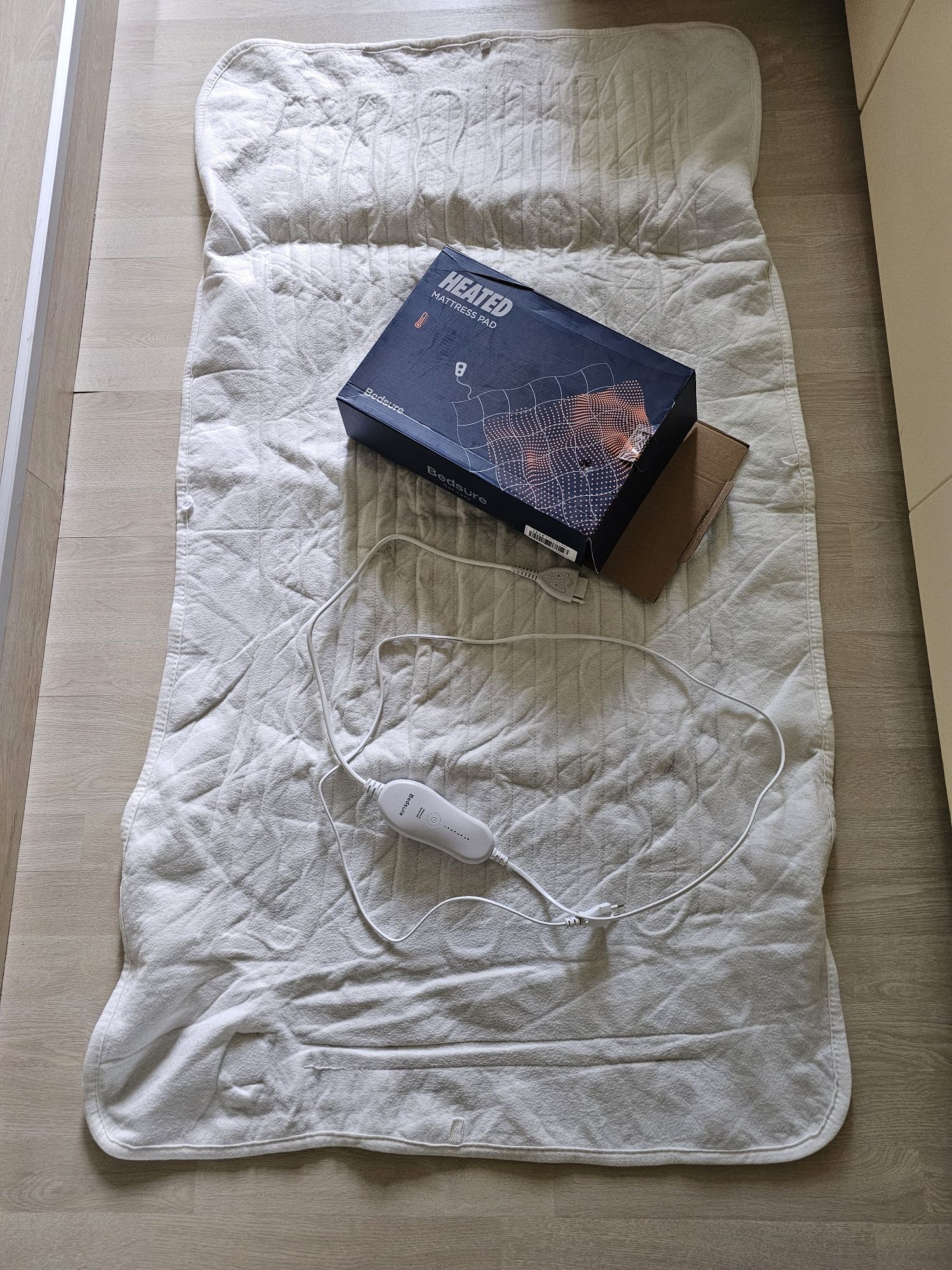 podgrzewany materac mata elektryczna Bedsure