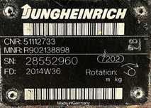 Jungheinrich/ Rexroth A4VG56EP3D1/32R-NAC13F023SC-S Pompa hydrauliczna