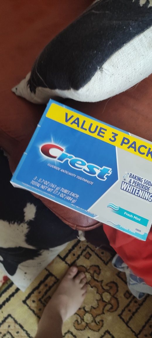 Crest whitening  161 g.