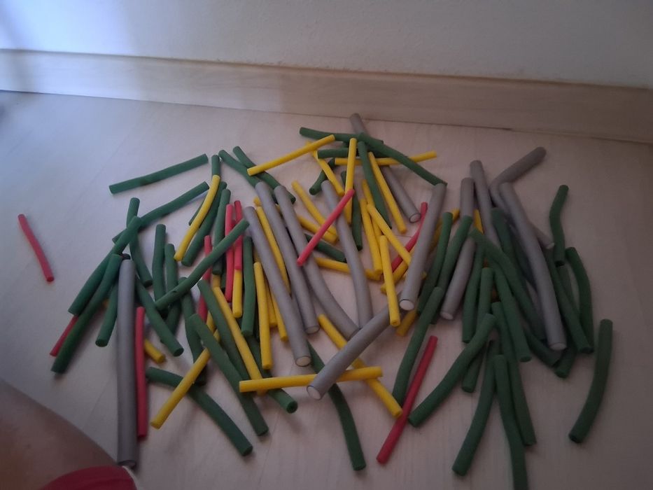 Rolos para fazer ondelacao, ou mise de rolos