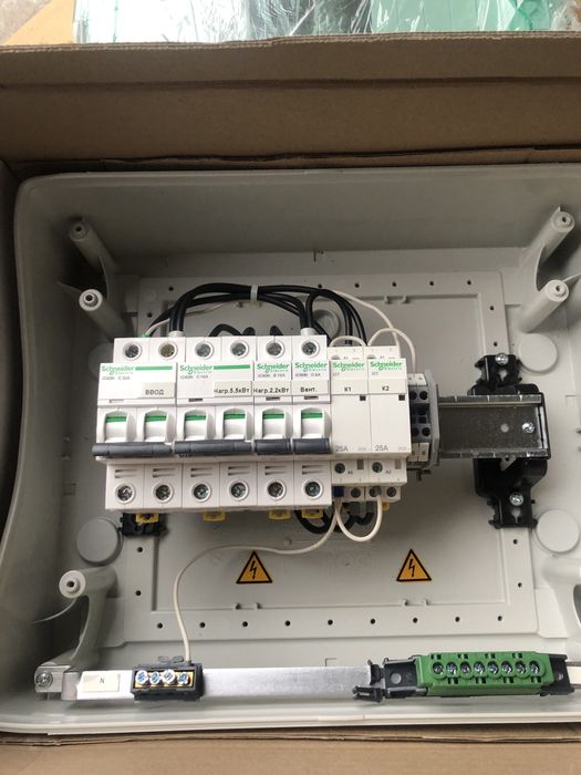 Щит автоматики для вентиляции