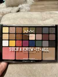 Палетка тіней для повік Nyx Professional Makeup such a know-it-all