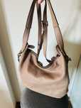 Skorzana torba Cocinnelle 31x38, 2 opcje noszenia