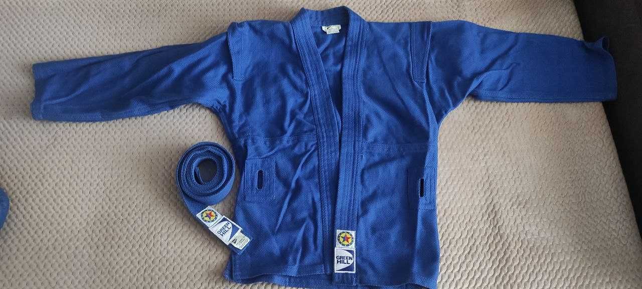 Куртка САМБО JUNIOR GREEN HILL blue, 145 см