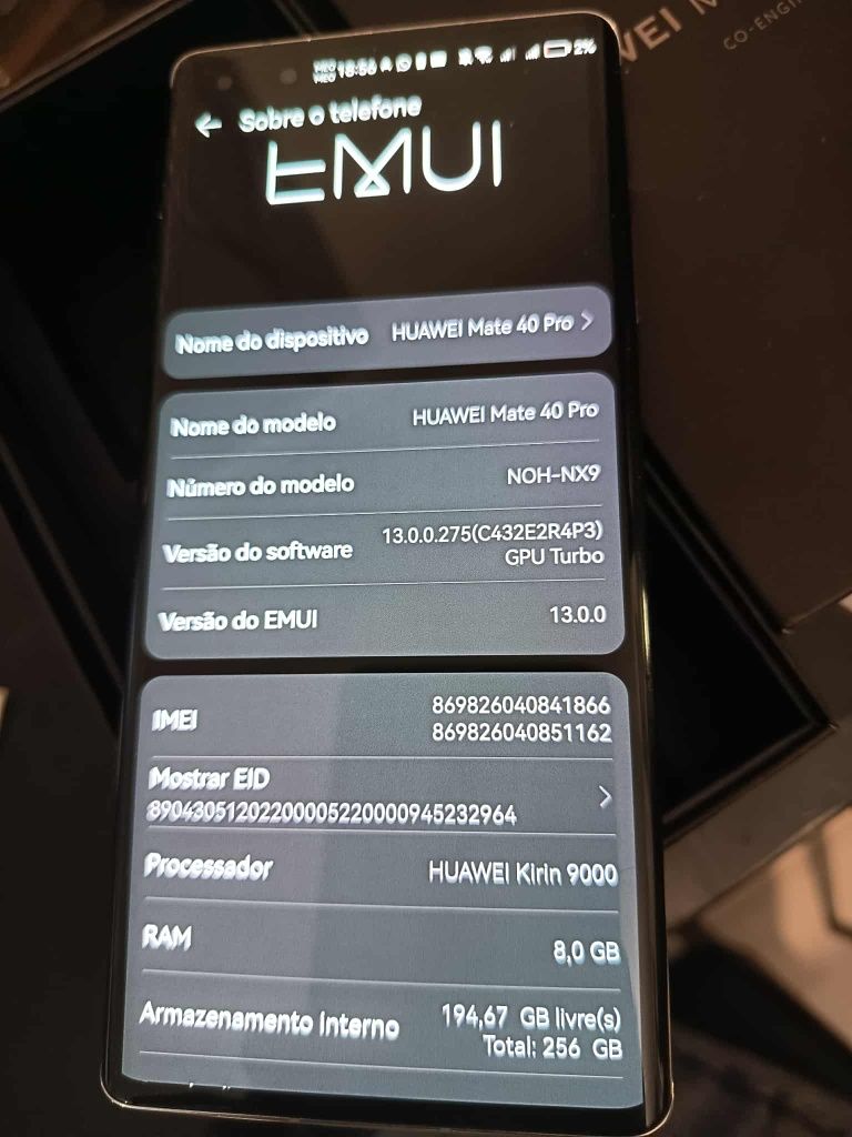 Huawei mate 40 pro 256gb