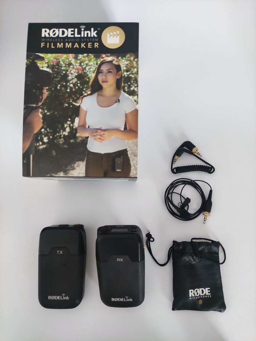 Kit Microfone Lapela RODE Filmmaker