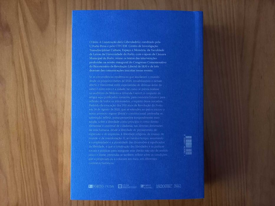 (NOVO, PORTES GRÁTIS) A Construção da(s) Liberdade(s)