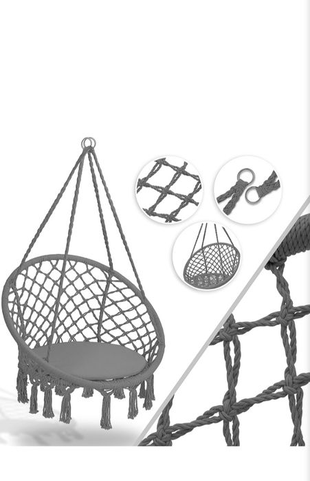 Fotel wiszący 150 kg