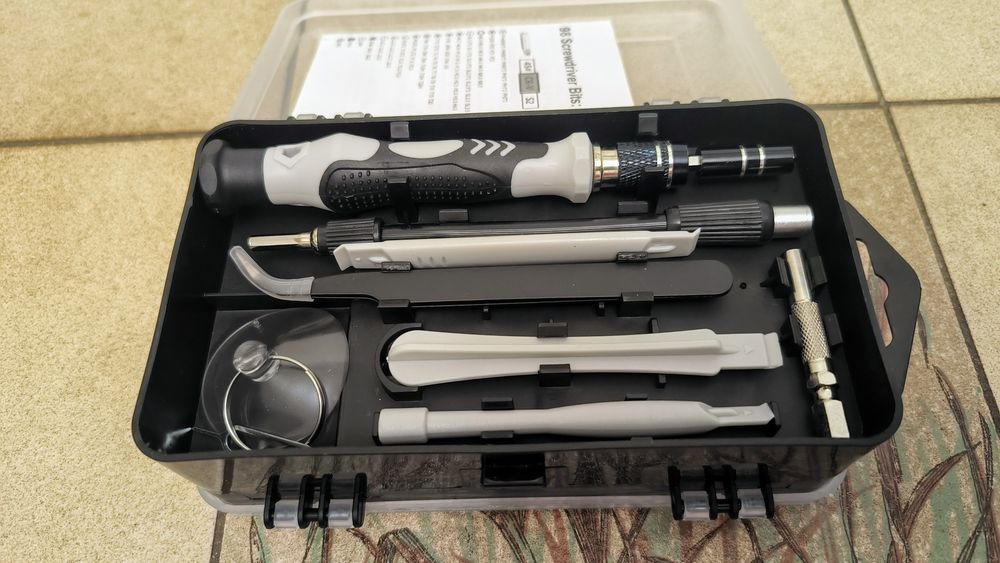 Набір викрутка з бітами 115 tool kit