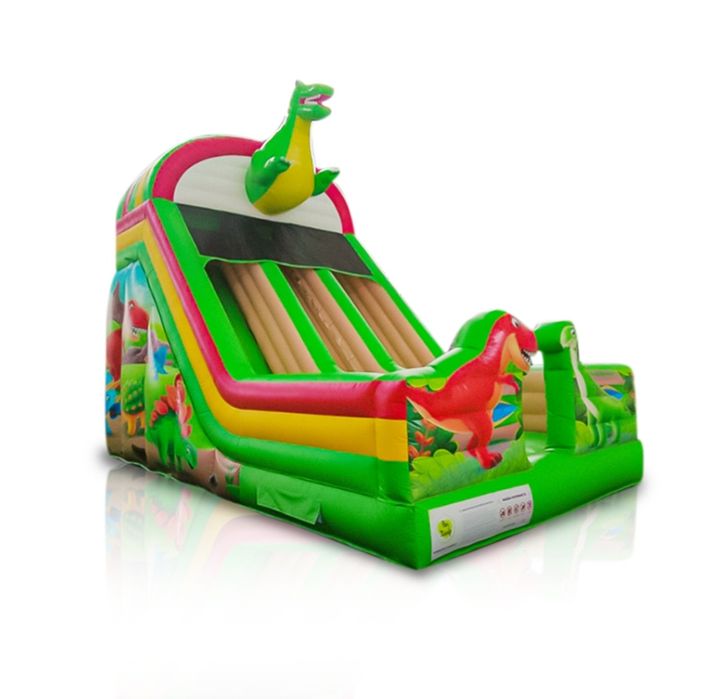 Wynajem dmuchańca z dwoma zjeżdżalniami