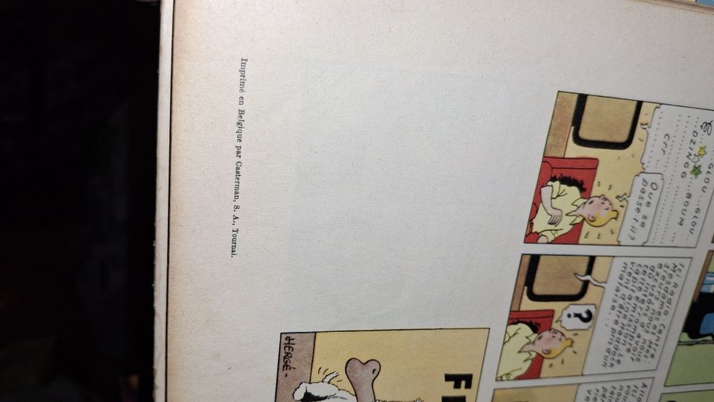 Le Crabe aux princes d'or Tintin Herge Bélgica casterman