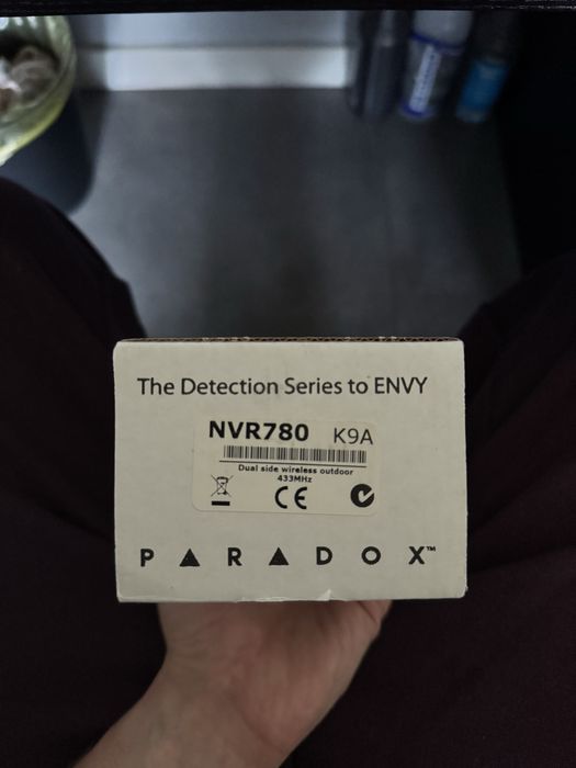 Paradox czujka NVR780 bezprzewodowa kurtynowa nowa
