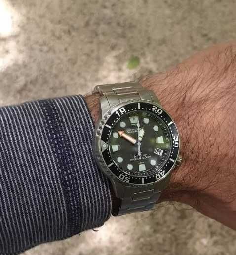 Bracelete para Citizen pro master ecodrive 37mm