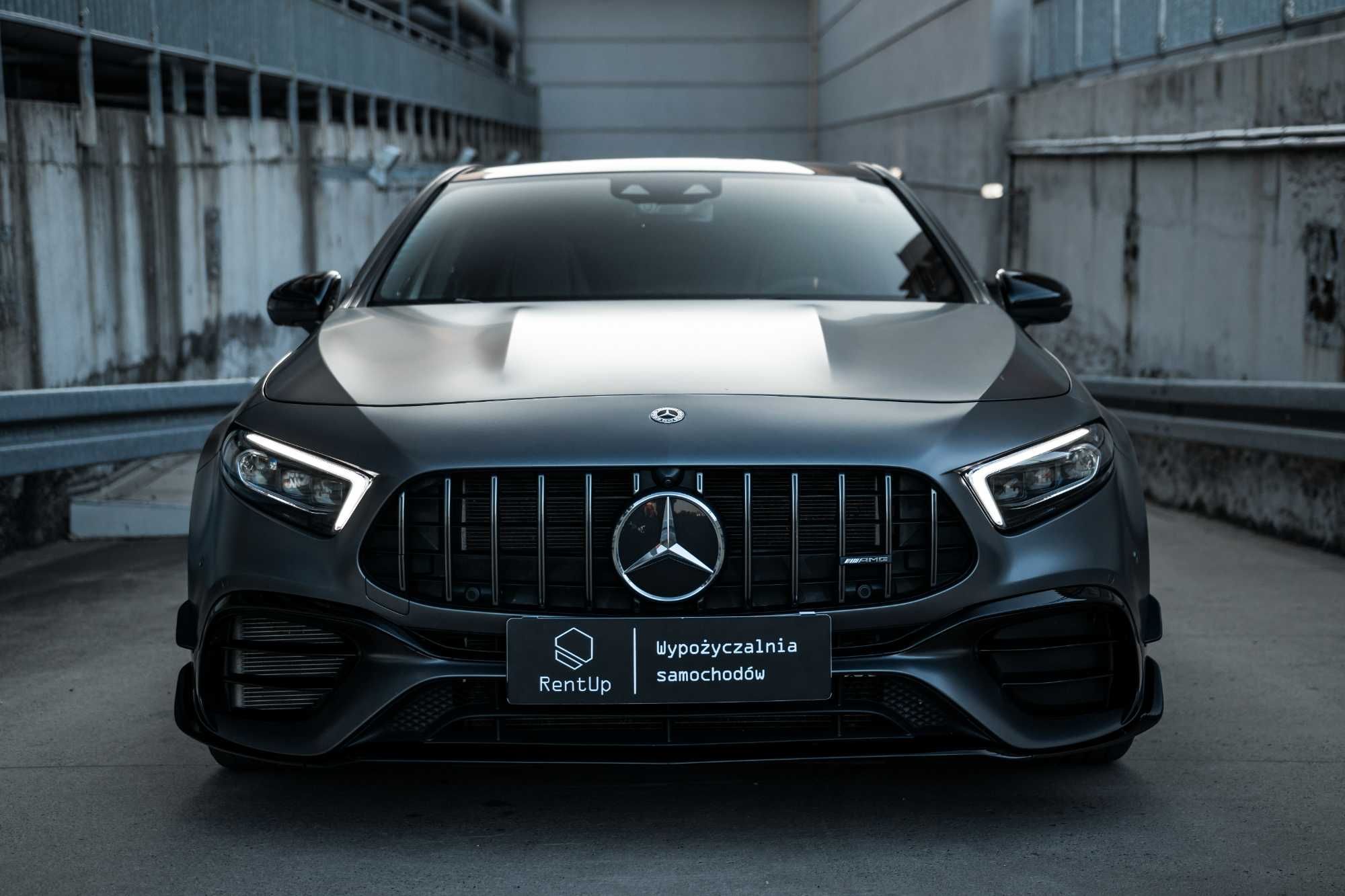 Wynajem MERCEDES A45S AMG, GIULIA QV, BMW M3/M4/M5, Audi S3 8V, RS3 8V