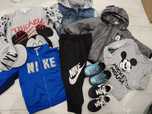 Paka ubrań plus buty adidas Nike dla chłopca roz 92/98 buty dł.wk 12/5