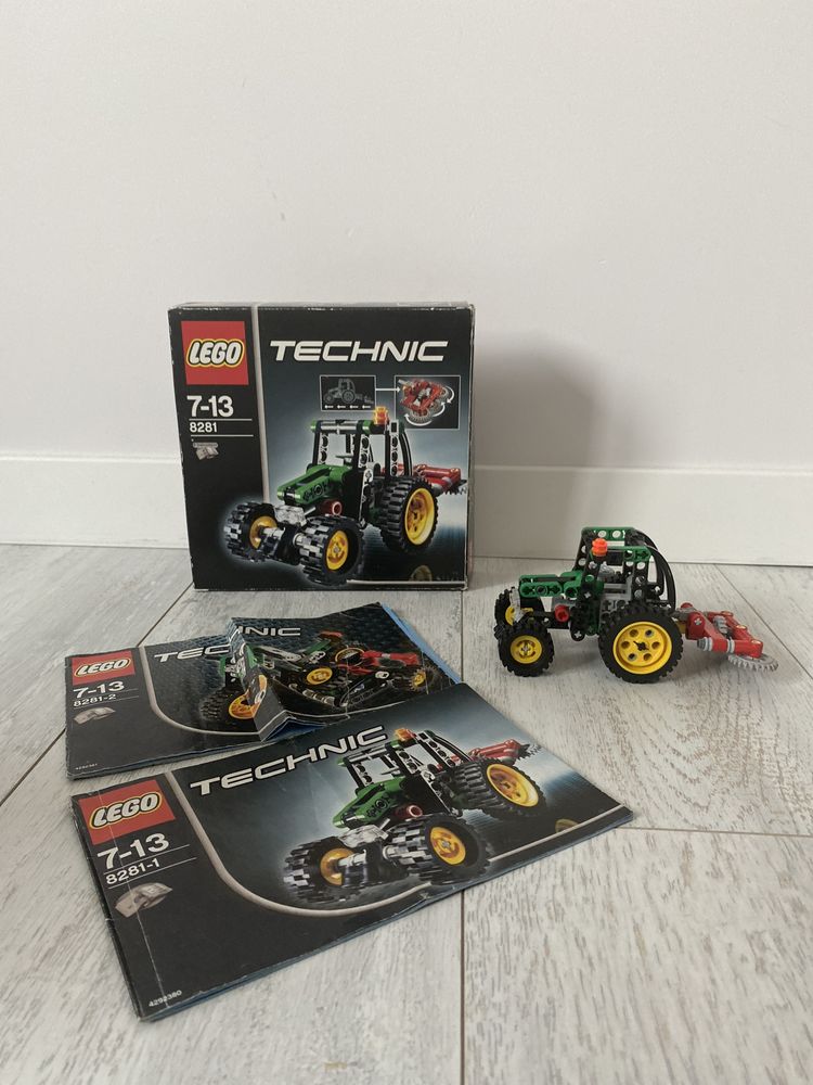 LEGO Technic 8281 2w1 traktor i motor UNIKAT
