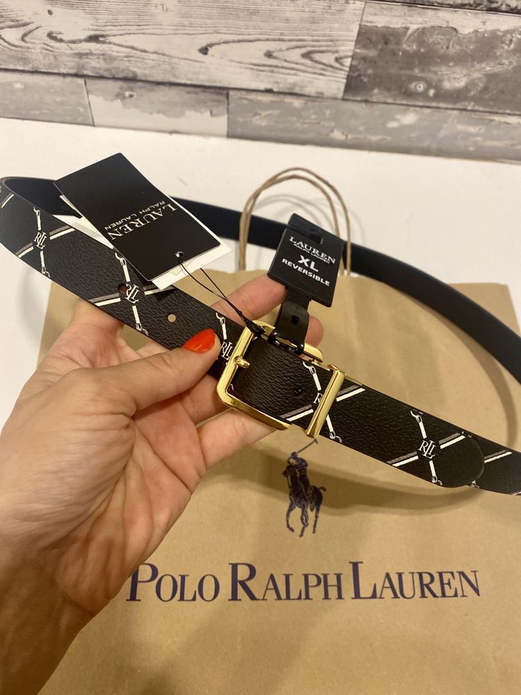 NOWY pasek skórzany RALPH LAUREN oryginalny WARSZAWA FIRMA 165 zł dwus