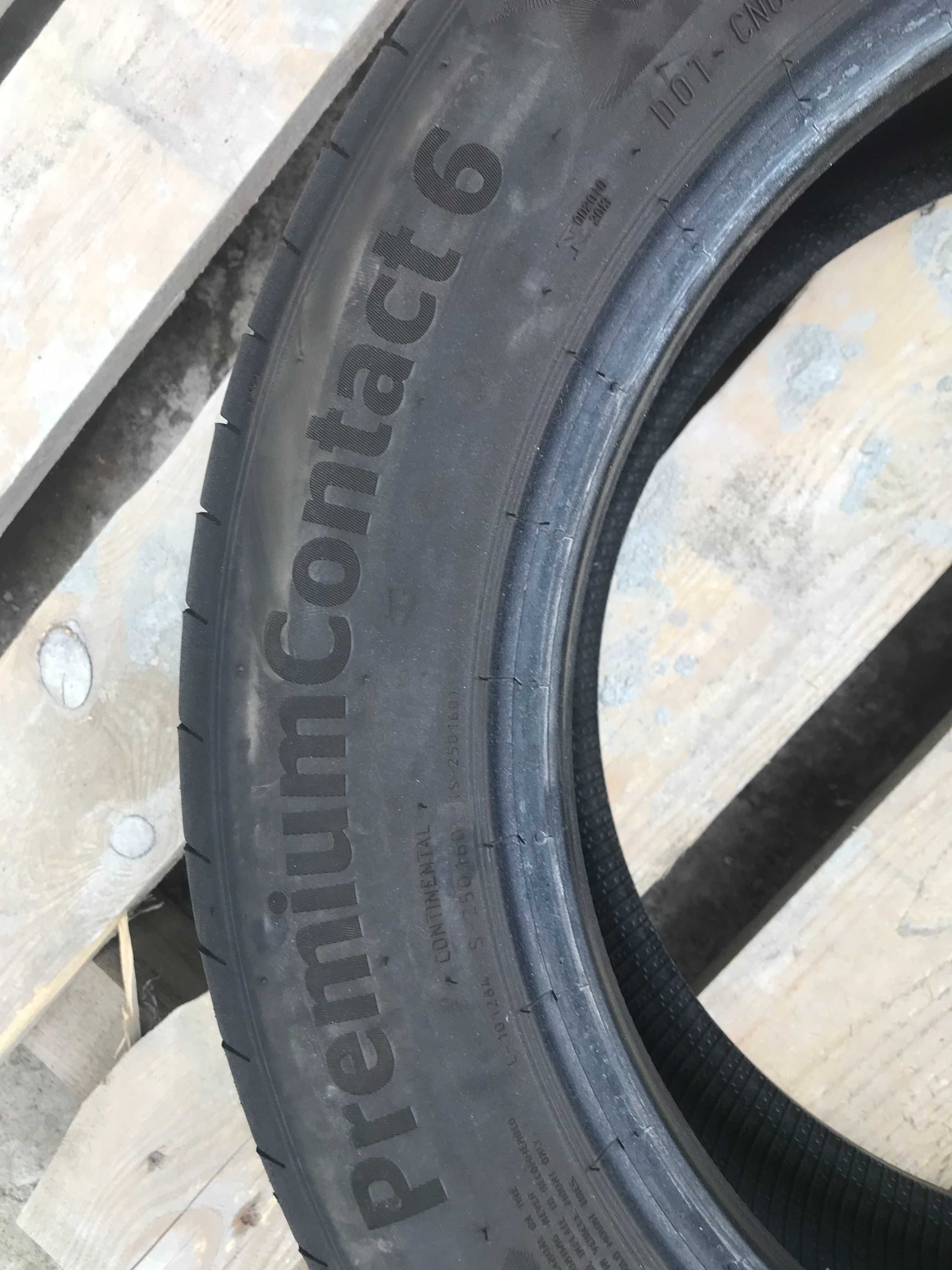 Шини Continental Premium 6 205/55R16 Пара Літо Б/у Склад Оригінал