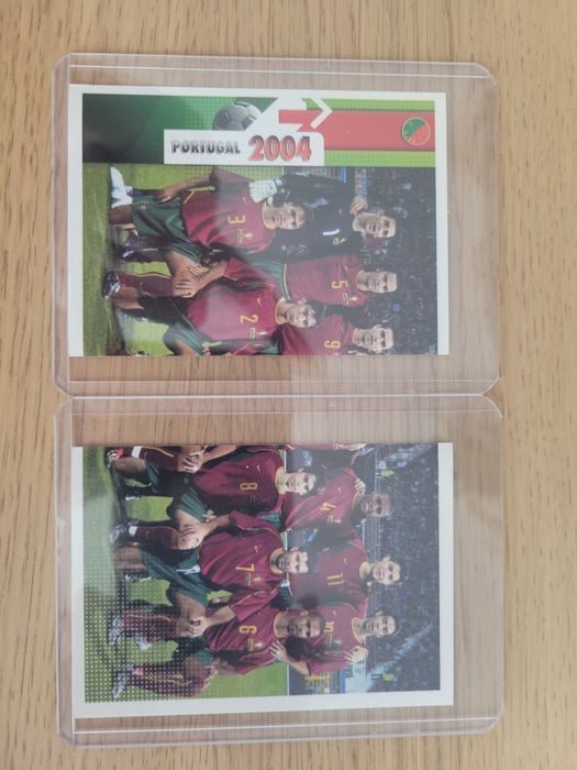 CROMOS RAROS Paixão por Portugal, à conquista do Euro 2004. Ronaldo