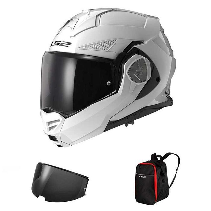 Kask modułowy LS2 FF901 Biały rozmiar S, Xl, XXL dostępne