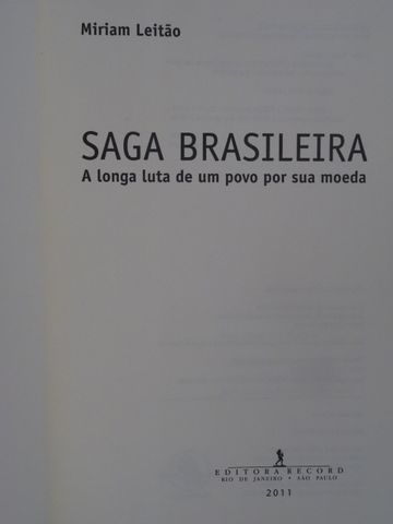 Saga Brasileira de Miriam Leitão