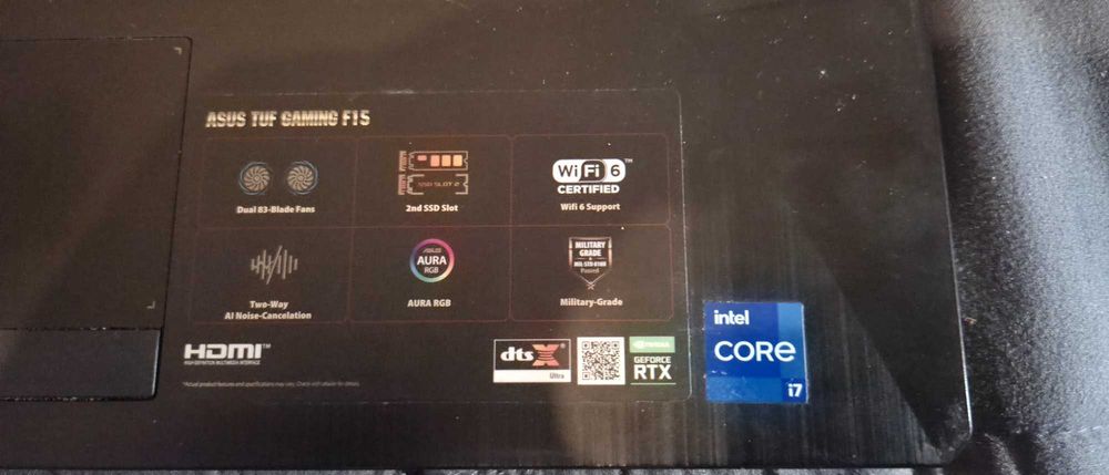 Notebook gamer asus tuf gaming rtx3050 ti + i7