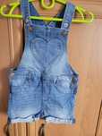 Ogrodniczki spodenki letnie r. 86