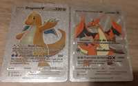 Cartas Pokemon Multi colors - Charizard, Dragonite, Blastoise, Pikachu