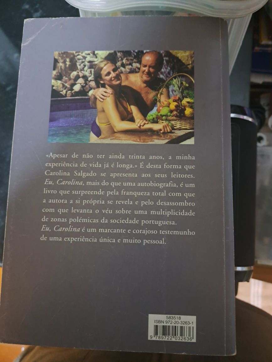 Livro "Eu, Carolina"