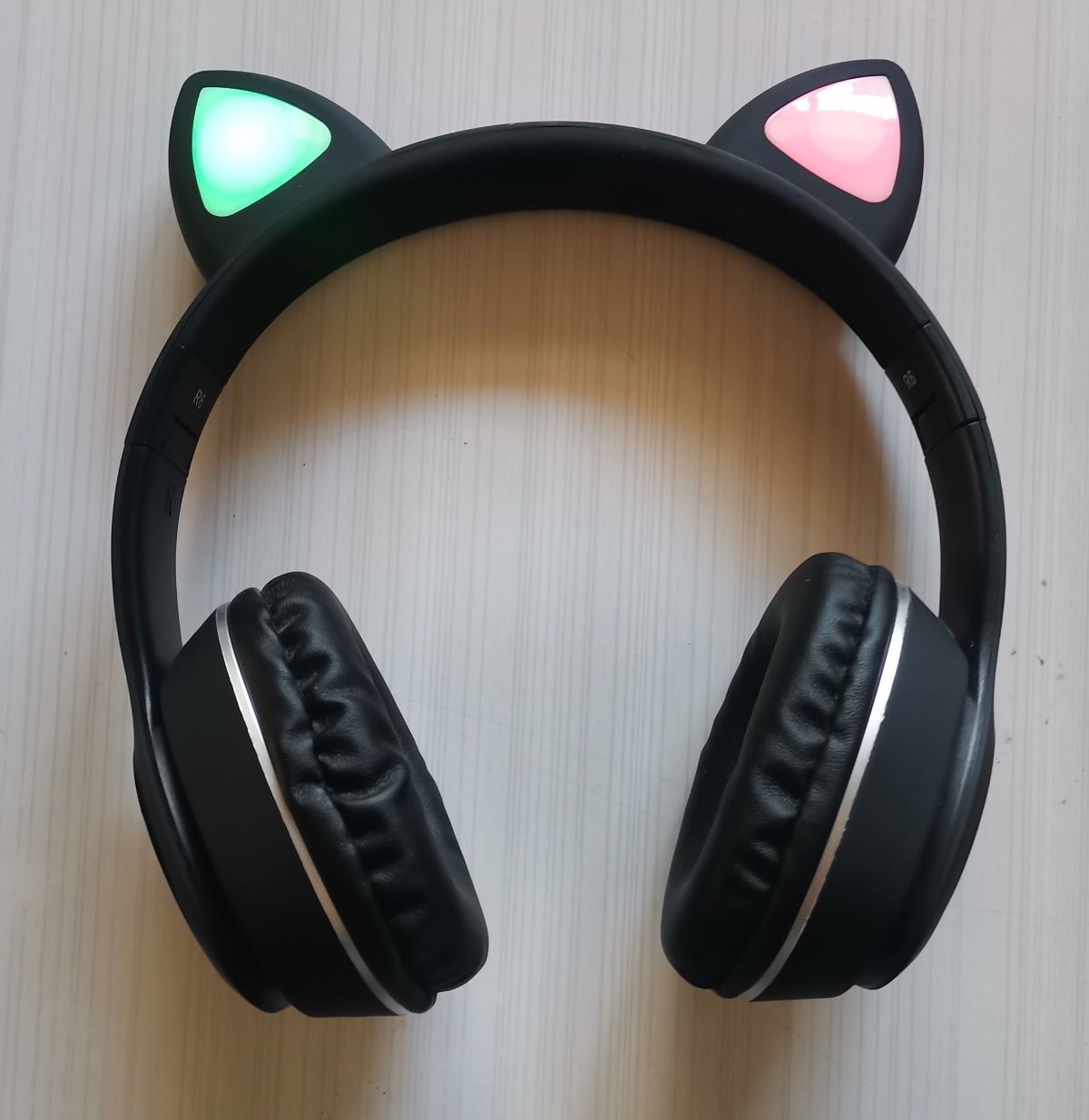 Auscultadores wireless orelhas de gato