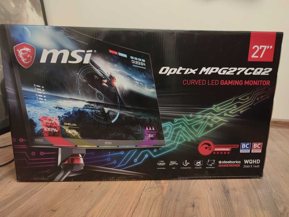 Monitor gamingowy MSI Optix MPG27CQ2 Curved zakrzywiony