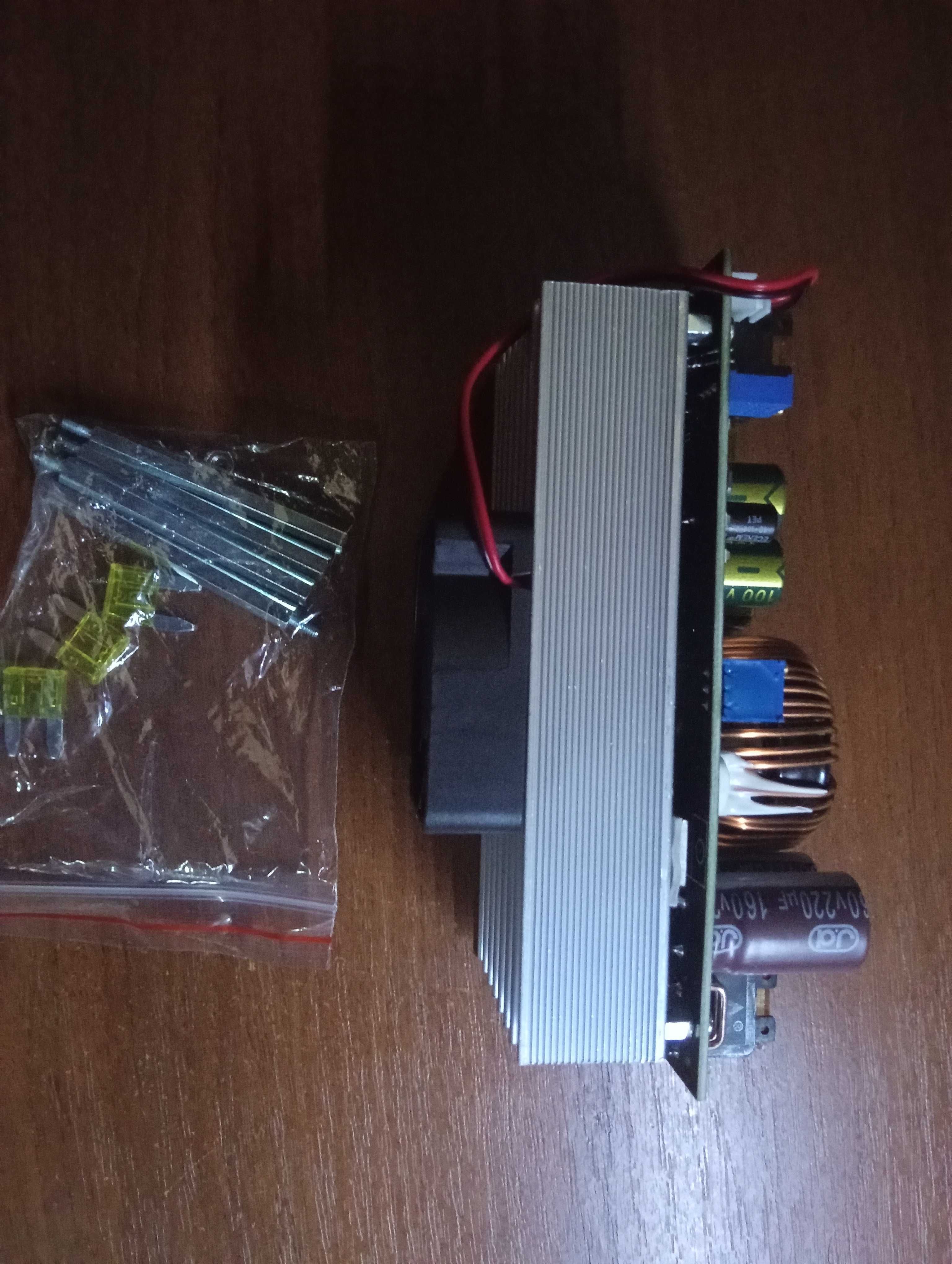 Підвищуючий DC-DC преобразователь 1800W 40А 10-60v в 12-93V