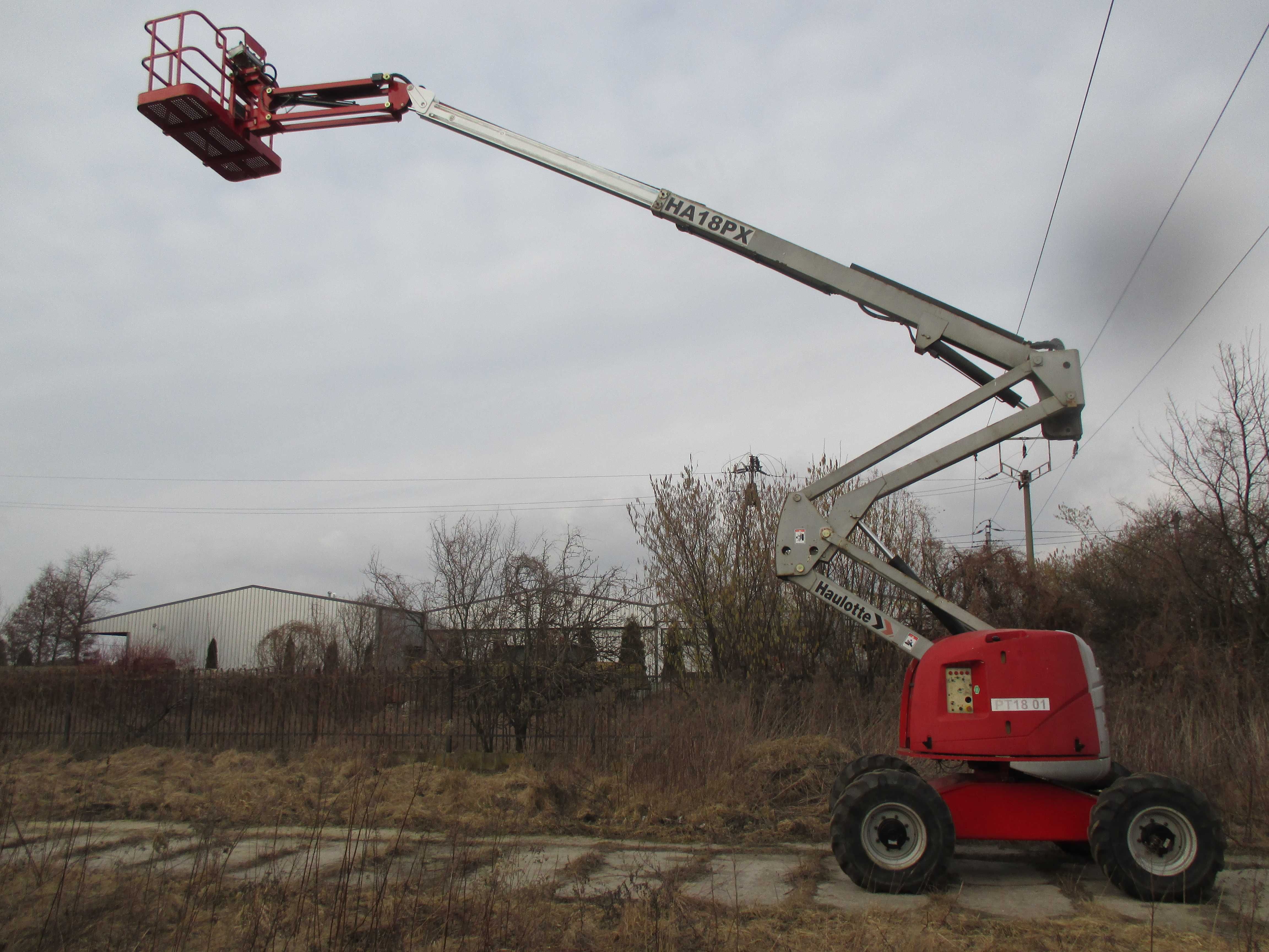 podnośnik nożycowy zwyżka koszowy 8m.-12m. wynajem jlg genie haulotte