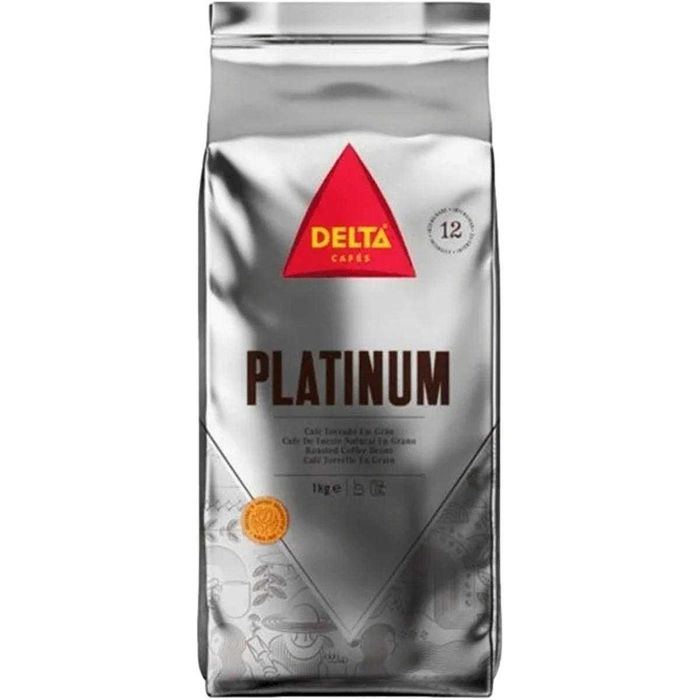 Café Delta Platinum em grão de 1kg