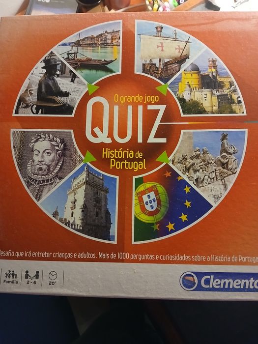 Jogo história de Portugal- Clementoni