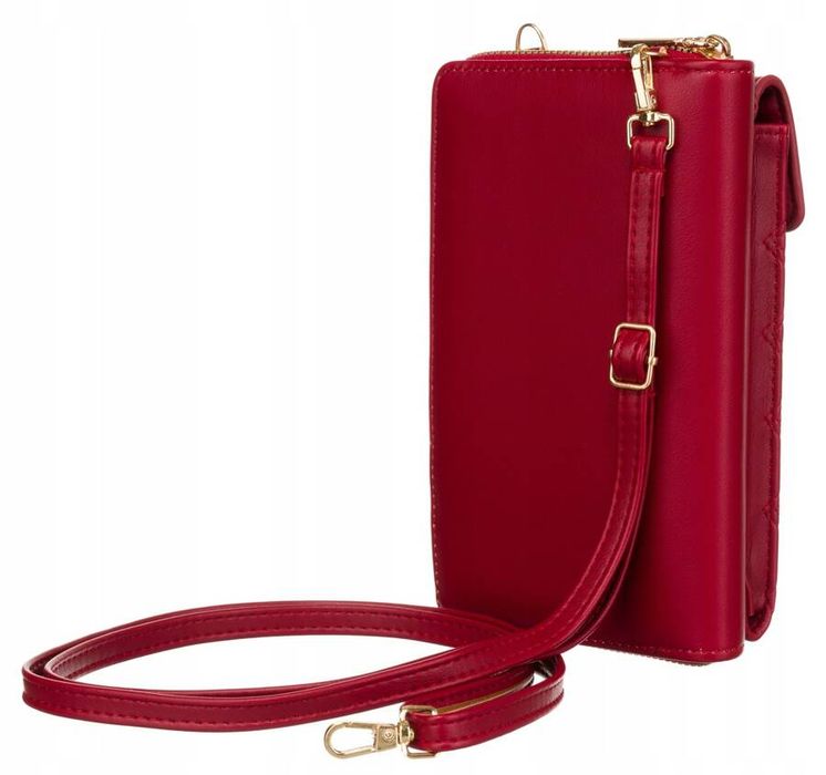 damska mini torebka-portfel ze skóry ekologicznej - 4u cavaldi