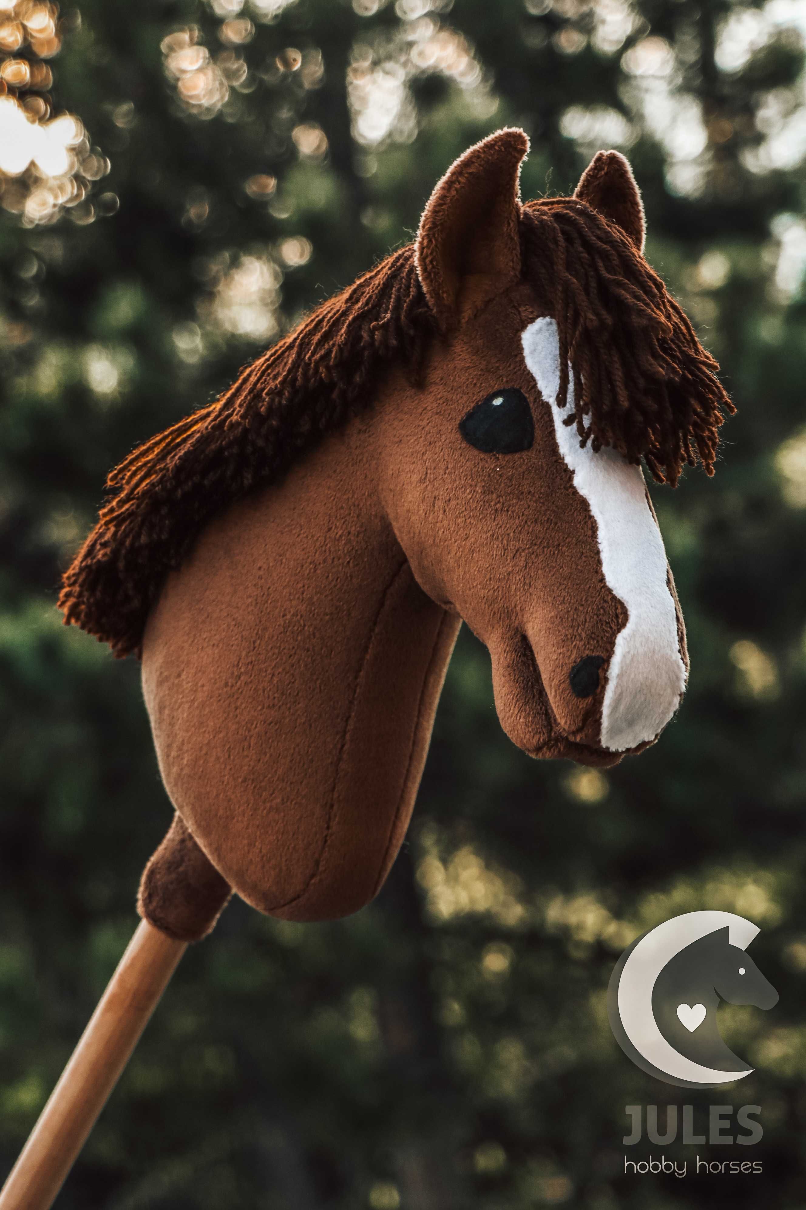 hobby horse - konik na patyku Z AKCESORIAMI jakość PREMIUM