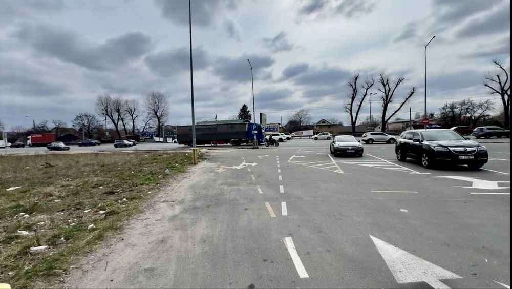 Продам участок фасад Большой Окружной.