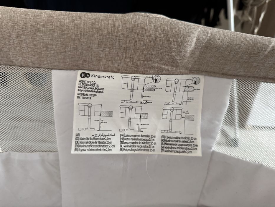 Dostawka do łóżka Kinderkraft Neste up 2