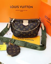 Женская сумка Louis Vuitton 3 в 1, жіноча сумка, Луи Витон, сумочка