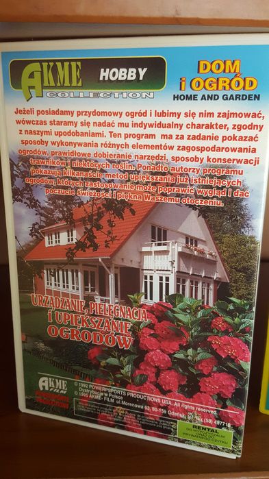 Urządzanie,pielęgnacja i upiększanie ogrodów   kaseta VHS