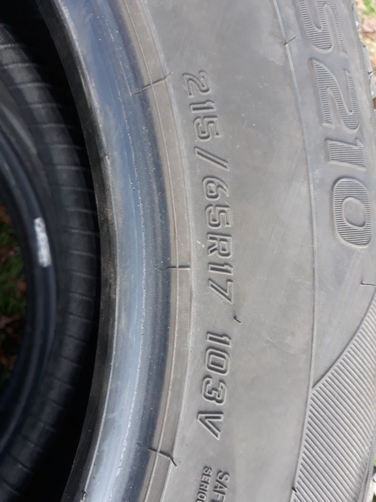 2 Opony wielosezonowe 215/65r17 FALKEN 2021R