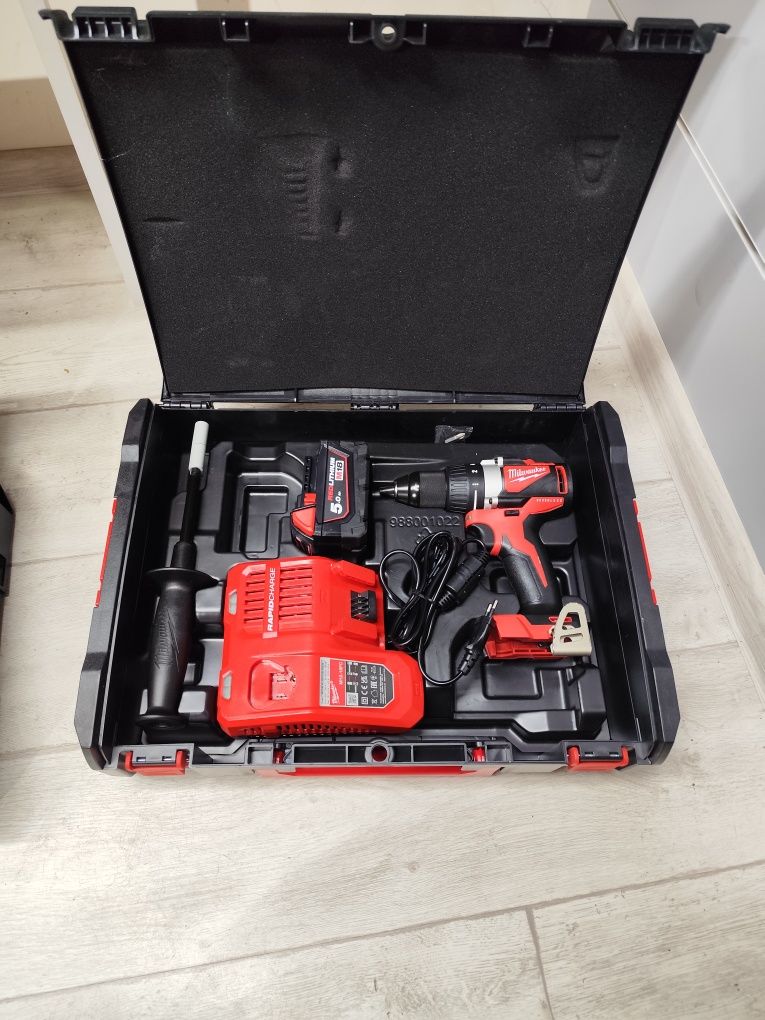 2024й рік Milwaukee M18 LBDD2/ акумуляторний шуруповерт Мілвоке потужн