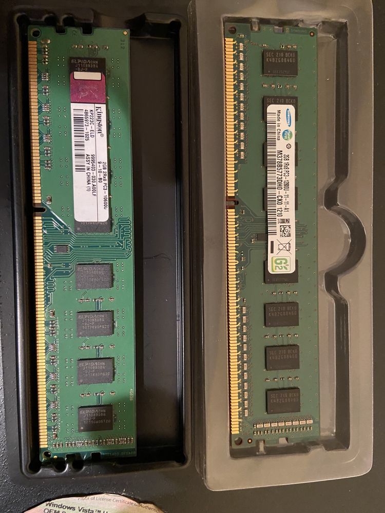 Озу 2*2ГБ ddr3