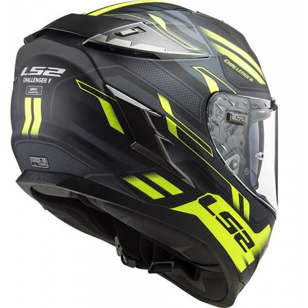 Capacete NOVO LS2 FF327 Challenger. Carbono/Kevlar.EXTRAS.Tam S-M-L